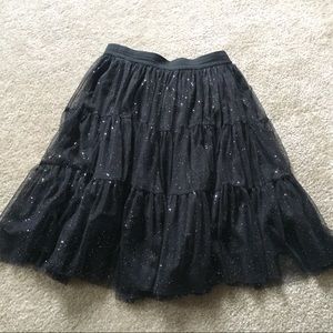 Tutu Style Glitter Skirt